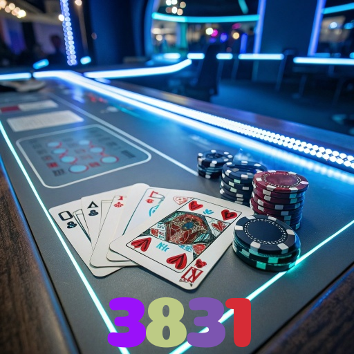 3831：Jogue poker, aposte no futebol e ganhe em grandes jogos de cassino!