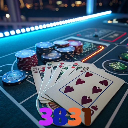 3831：Jogue poker, aposte no futebol e ganhe em grandes jogos de cassino!